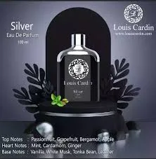 Louis Cardin Silver Homme Men Eau De Perfume, 100ml